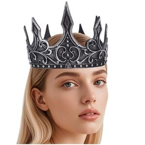 NWT Medieval Crown Headband Adjustable King Party Favors Cosplay